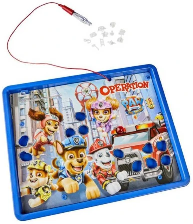Hasbro Hra Operace Tlapková Patrola na baterie Světlo Zvuk (společenská hra)