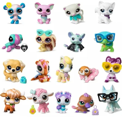 Hasbro LPS Littlest Pet Shop 1 zvířátko 5.série různé druhy s překvapením