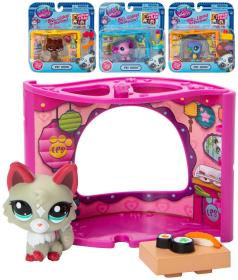 Hasbro LPS Littlest Pet Shop Nook zvířátko s doplňky 4 druhy