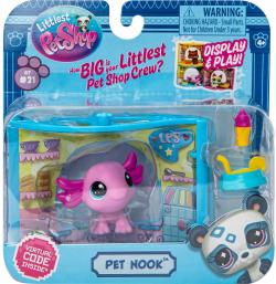 Hasbro LPS Littlest Pet Shop Nook zvířátko s doplňky 4 druhy
