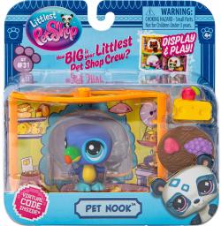 Hasbro LPS Littlest Pet Shop Nook zvířátko s doplňky 4 druhy