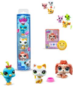 Hasbro LPS Zvířátko Littlest Pet Shop generace 7 set 3ks s doplňky 3 druhy