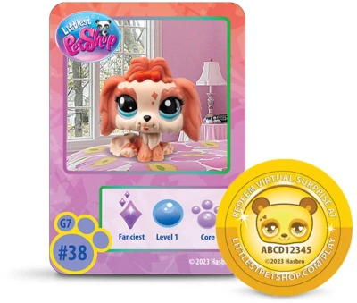 Hasbro LPS Zvířátko Littlest Pet Shop generace 7 set 3ks s doplňky 3 druhy