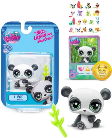 Hasbro LPS Zvířátko Littlest Pet Shop generace 7 set s doplňky 18 druhů