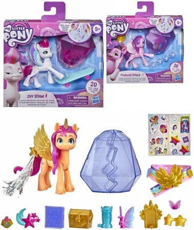 Hasbro MLP My Little Pony Krištáľové dobrodružstvo s poníkmi rôzne druhy Hasbro MLP My Little Pony Krištáľové dobrodružstvo s poníkmi rôzne druhy