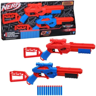 Hasbro NERF Alpha Strike Lynx SD-1 set 2 blastery + 12 šipek Elite Hasbro NERF Alpha Strike Lynx SD-1 set 2 blastery + 12 šipek Elite