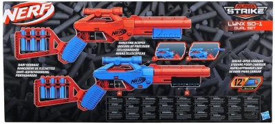 Hasbro NERF Alpha Strike Lynx SD-1 set 2 blastery + 12 šípok Elite