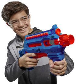 Hasbro NERF Alpha Strike velký modrý herní set 4 dětské blastery + 20 šipek
