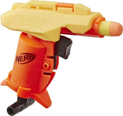 Hasbro NERF Alpha Strike veľký žltý herný set 4 detské blastery + 20 šípok