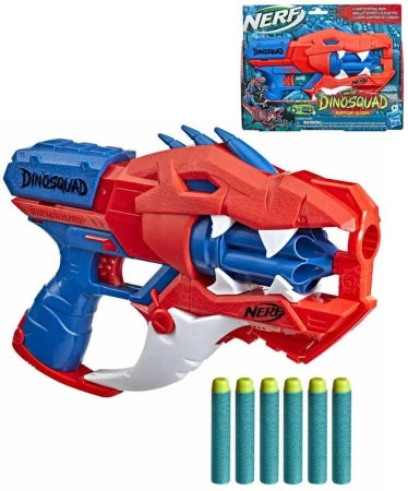 Hasbro NERF Dinosquad Raptor Slash set blaster + 6 šipek Elite Hasbro NERF Dinosquad Raptor Slash set blaster + 6 šipek Elite