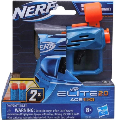 Hasbro NERF ELITE 2.0 Ace SD-1 set blaster + 2 šípky