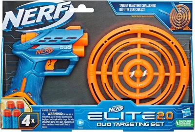 Hasbro NERF Elite 2.0 Duo Targeting Set blaster s terčem + 4 šipky