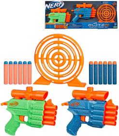 Hasbro NERF Elite 2.0 Face Off Target Set 2 blastery s terčem + 12 šipek