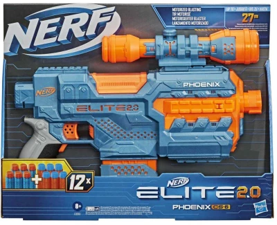 Hasbro NERF ELITE 2.0 Phoenix CS-6 Set blaster + 12 šípok