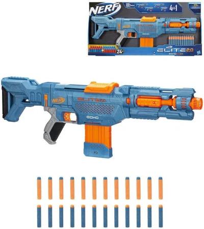 Hasbro NERF Elite ECHO CS-10 herní set blaster + 24 šipek Elite Hasbro NERF Elite ECHO CS-10 herní set blaster + 24 šipek Elite
