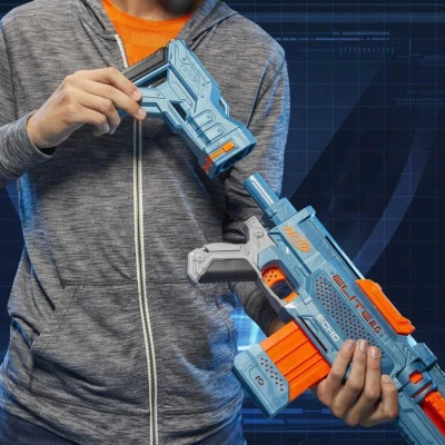 Hasbro NERF Elite ECHO CS-10 herný set blaster + 24 šípok Elite