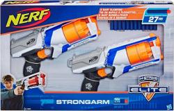 Hasbro NERF ELITE Strongarm dvojbalení set 2x blaster + 12 šipek