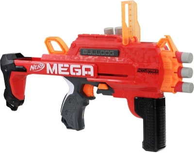 Hasbro NERF Mega Bulldog set blaster + 6 šipek AccuStrike
