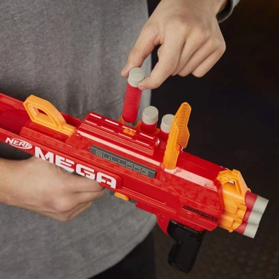 Hasbro NERF Mega Bulldog set blaster + 6 šipek AccuStrike