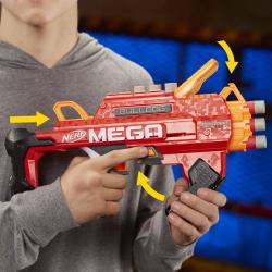 Hasbro NERF Mega Bulldog set blaster + 6 šipek AccuStrike
