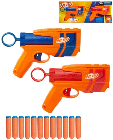 Hasbro NERF N Series Duopack set 2 blastery + 12 šipek N1