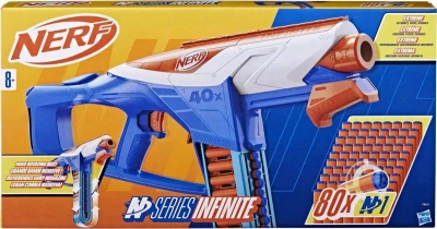 Hasbro NERF N Series Infinite set dětský blaster + 80 šipek