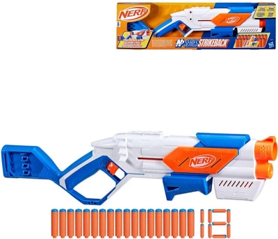 Hasbro NERF N Series Strikeback set blaster so 24 šípkami Elite Hasbro NERF N Series Strikeback set blaster so 24 šípkami Elite
