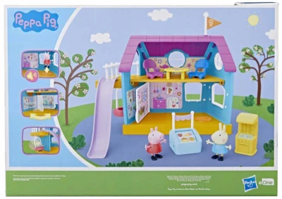 Hasbro Peppa Pig Peppina klubovna herní set 2 figurky s doplňky na baterie Zvuk