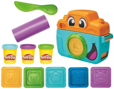 Hasbro PLAY-DOH Baby foťák a tvoření fotek kreativní set modelína s nástroji