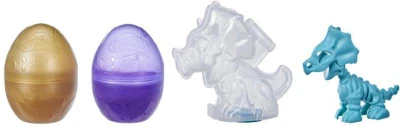 Hasbro PLAY-DOH Dinosauří vejce 2ks set se slizem a figurkou 2 druhy