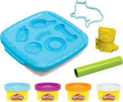 Hasbro PLAY-DOH Domácí mazlíčci kreativní set modelína s nástroji modrá