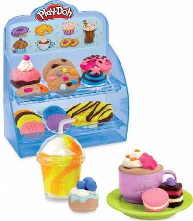 Hasbro PLAY-DOH Hravá kavárna herní set s modelínou a nástroji