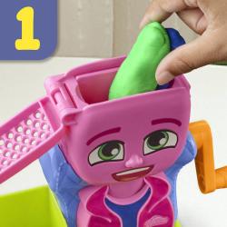 Hasbro PLAY-DOH Kadeřnický salón kreativní set s modelínou a nástroji