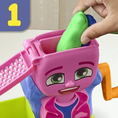 Hasbro PLAY-DOH Kadeřnický salón kreativní set s modelínou a nástroji