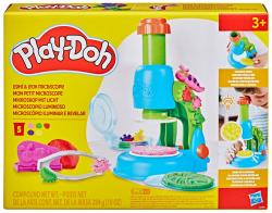 Hasbro PLAY-DOH Mikroskop set modelína s nástroji na baterie Světlo