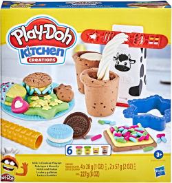Hasbro PLAY-DOH Mléčný bar kreativní set modelína s nástroji Hasbro PLAY-DOH Mléčný bar kreativní set modelína s nástroji
