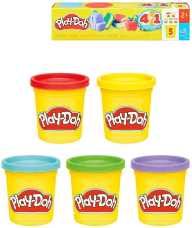 Hasbro PLAY-DOH Modelína Back to school 4+1 kelímek zdarma Hasbro PLAY-DOH Modelína Back to school 4+1 kelímek zdarma