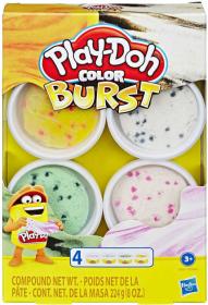 Hasbro PLAY-DOH Modelína barevné balení set 4 kelímky různé druhy