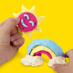 Hasbro PLAY-DOH Modelína kreativní sada 4 kelímky s konfetami 340g