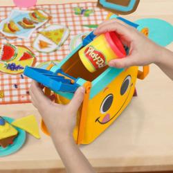 Hasbro PLAY-DOH Modelína kreativní set s nástroji v piknikovém koši