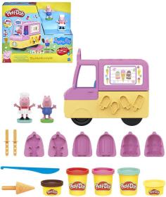Hasbro PLAY-DOH Peppa Pig Zmrzlina herní set 2 figurky s modelínou a doplňky