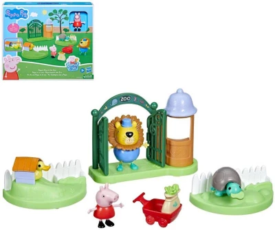 Hasbro PLAY-DOH Prasátko Peppa Pig v ZOO herní set se 2 figurkami plast