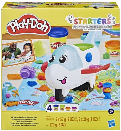 Hasbro PLAY-DOH Průzkumné letadlo kreativní set s modelínou a podložkou