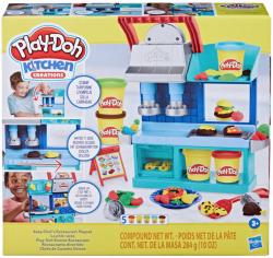 Hasbro PLAY-DOH Rušná restaurace kreativní set modelína 284g s nástroji