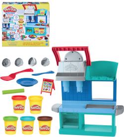 Hasbro PLAY-DOH Rušná restaurace kreativní set modelína 284g s nástroji
