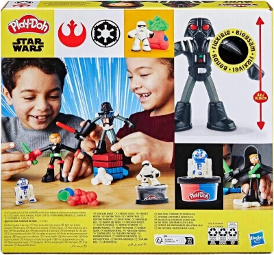 Hasbro PLAY-DOH Star Wars svetelné meče kreatívna sada modelína s nástrojmi