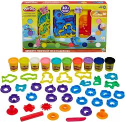 Hasbro PLAY-DOH Vykrajuj a tvaruj velký kreativní set modelína s nástroji