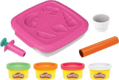 Hasbro PLAY-DOH Výroba cupcake kreativní set modelína s nástroji růžová