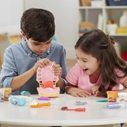 Hasbro PLAY-DOH Zubař Doktor Drill and Fill set modelína s nástroji