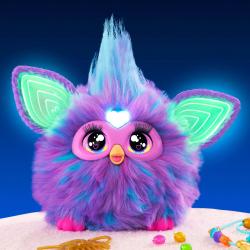 Hasbro PLYŠ Furby interaktivní fialový zvířátko na baterie Světlo Zvuk